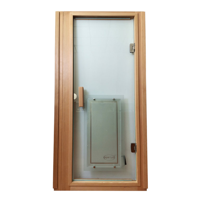 One-Person Sauna Room Front Door, Only Door, Woooden Sauna Room, For Garden