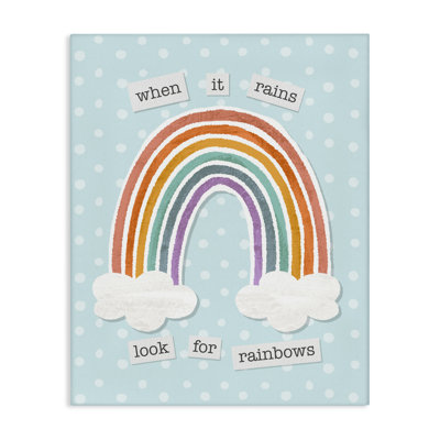 «When It Rains Look For Rainbows», conception par Jilly Jack Designs