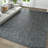 700G Woven - Like Dark Patterned American Style Carpet-667967735