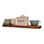 Tablette flottante en bois de pin massif-1570062299