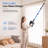 INSE Cordless Stick Vacuum Cleaner,Lightweight Self-standing Vacuum for Home Pet Hair Carpet Hardwood Floor