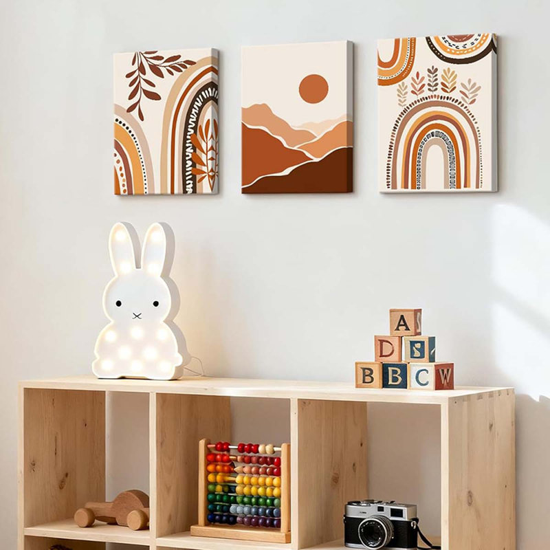 3 Piece Wrapped Canvas Print