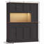 Garde-manger de cuisine Arryanna 72,8''-1253209848