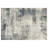 Kailianna Abstract Blue/Gray/White Area Rug-1011070145