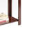 Mackinzie Espresso Side Table