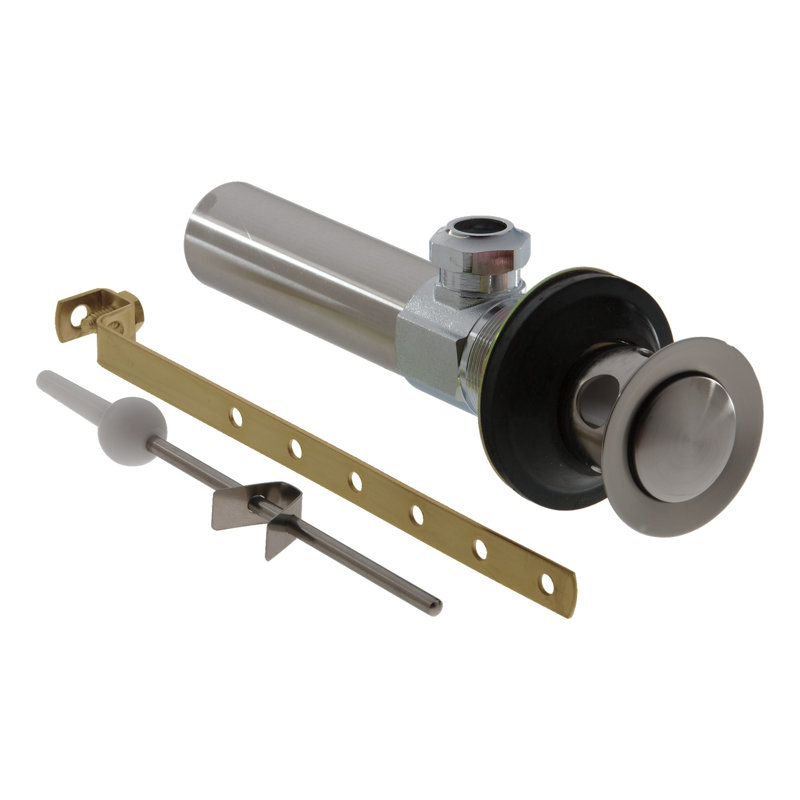 Replacement Pop Up Bathroom Sink Drain, Brilliance Stainless