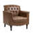 Brown Faux Leather is out of stock selected