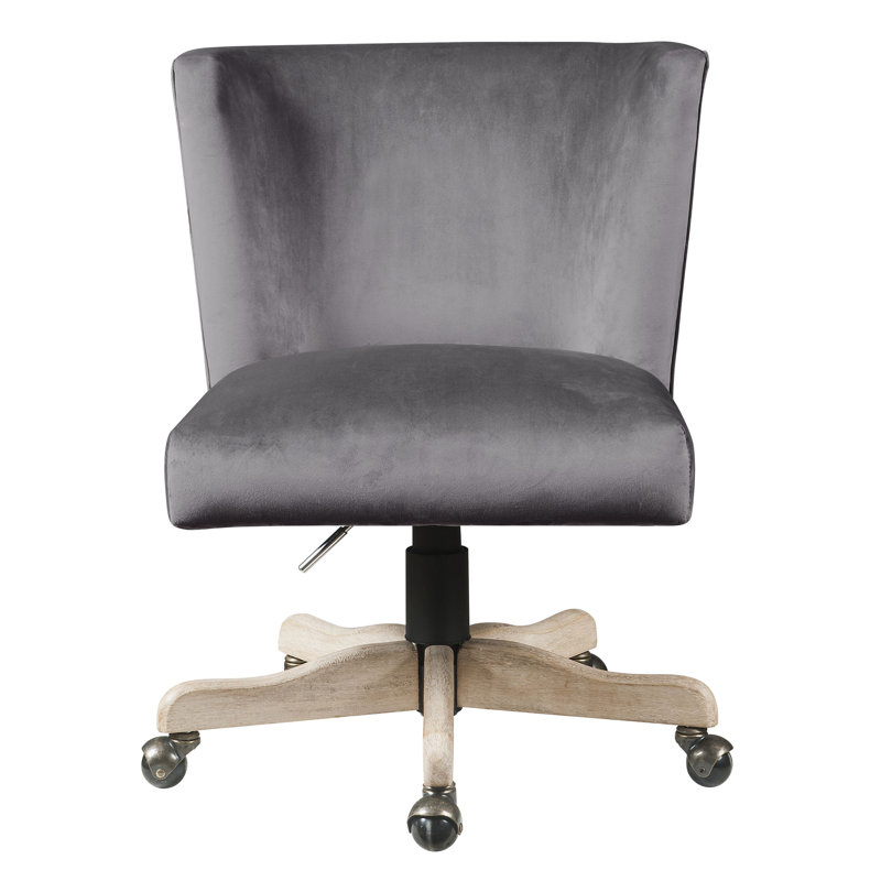 Chaise de bureau pivotante à roulettes