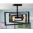 Kreger 3 - Light Bulbs Unique Design Metal Frame 15.7'' Semi Flush Mount Ceiling Light-1406936985