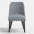 Clare Dining Chair In Delphine Slate-124919312