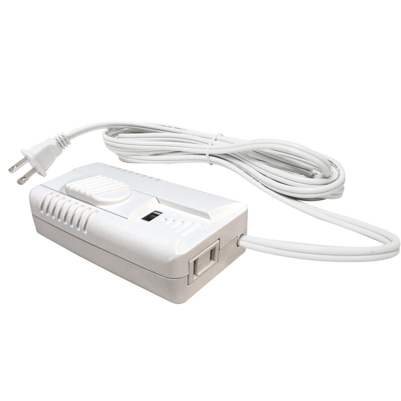Gradateur à glissière unipolaire 300 watts, Blanc