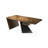 Brown Rectangular Solid Wood writing desk-2001250035