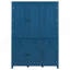 Grand garde-manger autoportant Farmhouse, grande armoire de rangement avec tablettes de porte-1657903700