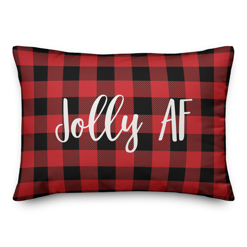  Coussin lombaire à carreaux Jolly AF