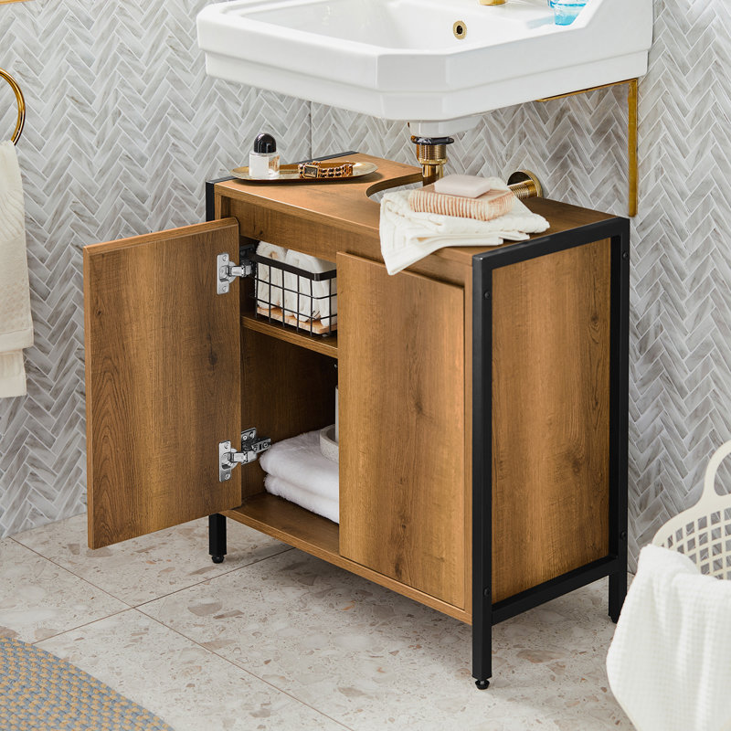 Brusly Bathroom Storage Cabinet