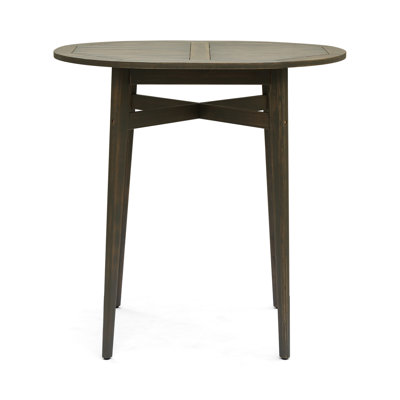 Engelhardt Solid Wood Bar Table by George Oliver