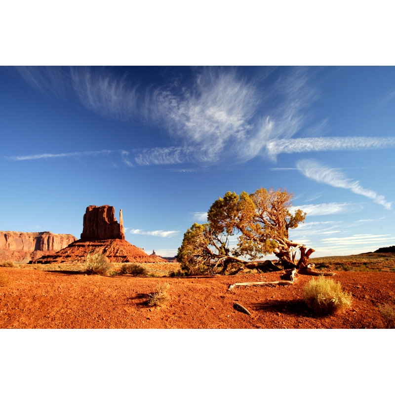 Mahvish Monument Valley 1 Piece Wrapped Canvas Wall Art, 30cm H x 46cm W x 3.8cm D