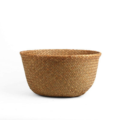 Woven Seagrass Wicker Basket 
