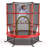 Costway Round Backyard Trampoline with Safety Enclosure-55709584
