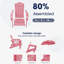 Chaise Adirondack pliante en PEHD pour patio