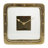 Analog Metal Quartz Tabletop Clock