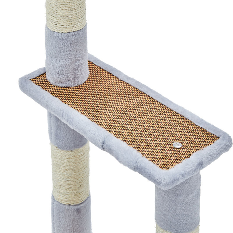 122cm H Cat Tree, Light Grey