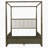 Sundance Dark Cocoa Queen Canopy Bed