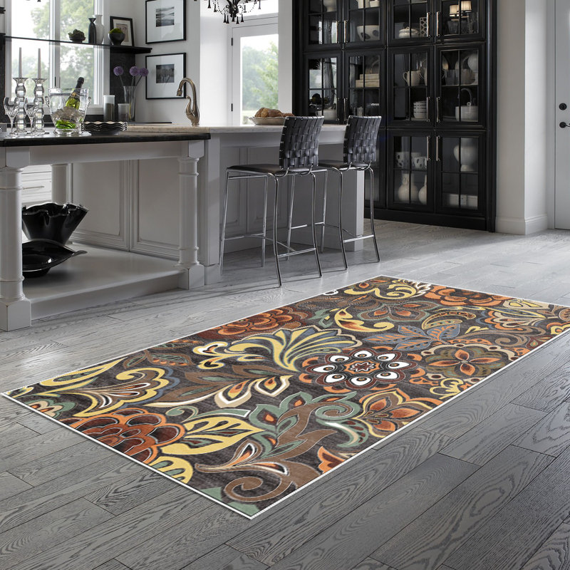Premium Hall Carpet, Coffee Color, 31.5 x 118.1 Inches | 100% Polyamide, 850 g/m² | Non-Slip Underside, Machine Washable at 86°F | Easy-Clean Fabric, Ideal for High-Traffic Areas & Stylish Home Décor