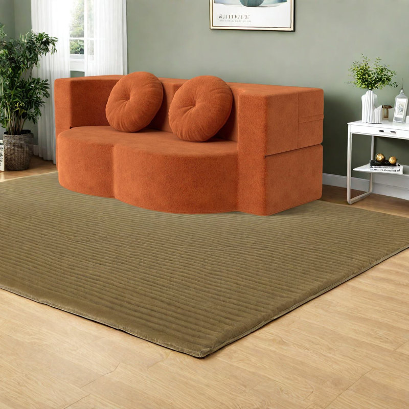 Canapé en mousse portatif peu encombrant, chaise pliante moderne pour le salon