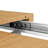 47.25"-63" Dining Table, Naturalistic Hue, Seats 4-6, Retractable, Strong + Steel Natural Appearance, Tough
