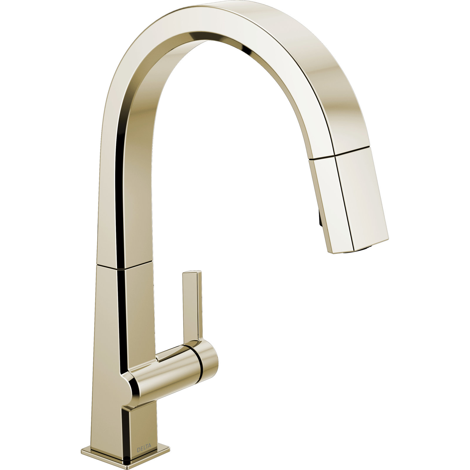 Pivotal Pull-Down Kitchen Faucet, Polished Nickel