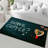 Large Abstract Design Printed Rug With Soft Pile for Adding a Touch of Artistic Sophistication to Your Living Spaces-2111473514