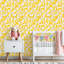 Papier peint adhésif auto-adhésif amovible Banner Yellow-190640226