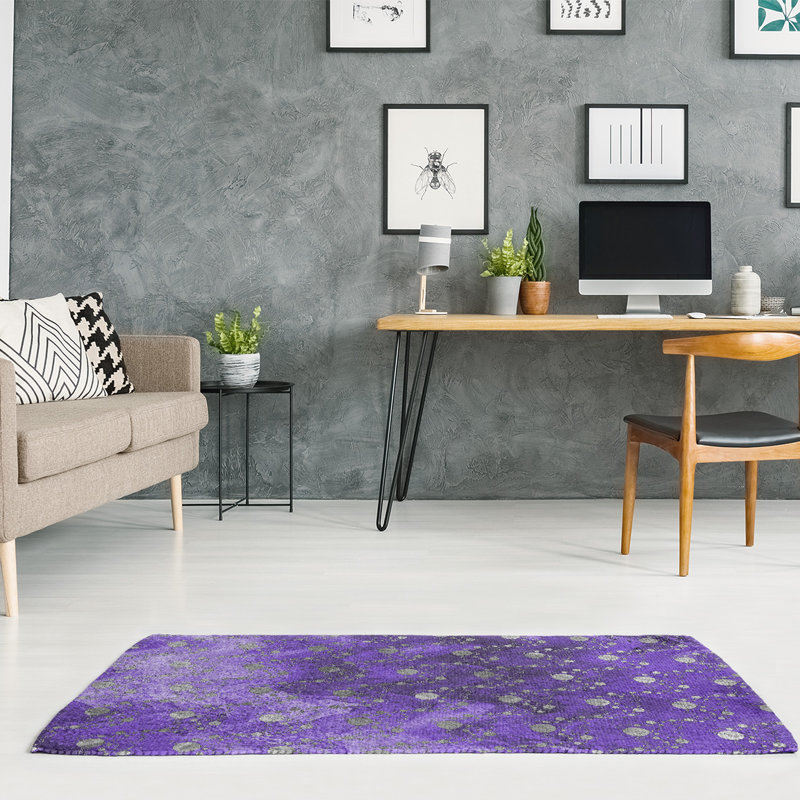 Tapis de zones mauves et de planètes monochromes, Rectangle 3 pi x 5 pi