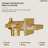 Wall Mount Waterfall Roman Tub Faucet with Rough-In Valve-111124566