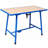 Foldable Work Bench,Workshop Tool Bench,Packing Table Mounting Table Assembly Table,660Lbs Load Capacity,for Workshop, Garage,Blue