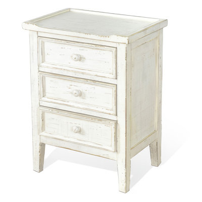 Komor Solid Wood End Table