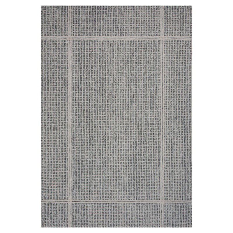 Tapis 100% laine touffeté à la main, Tapis de couloir 2 pi 6 po x 8 pi