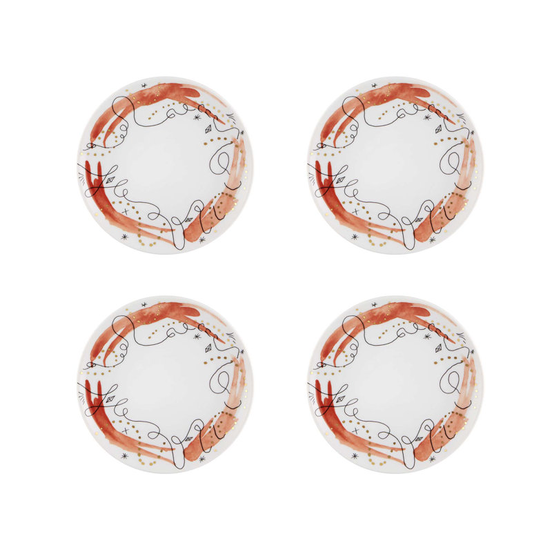 Folkifunki 6.38" Bread and Butter Plate