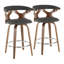 Tabouret de comptoir pivotant 25 po Arabelle-1602419719
