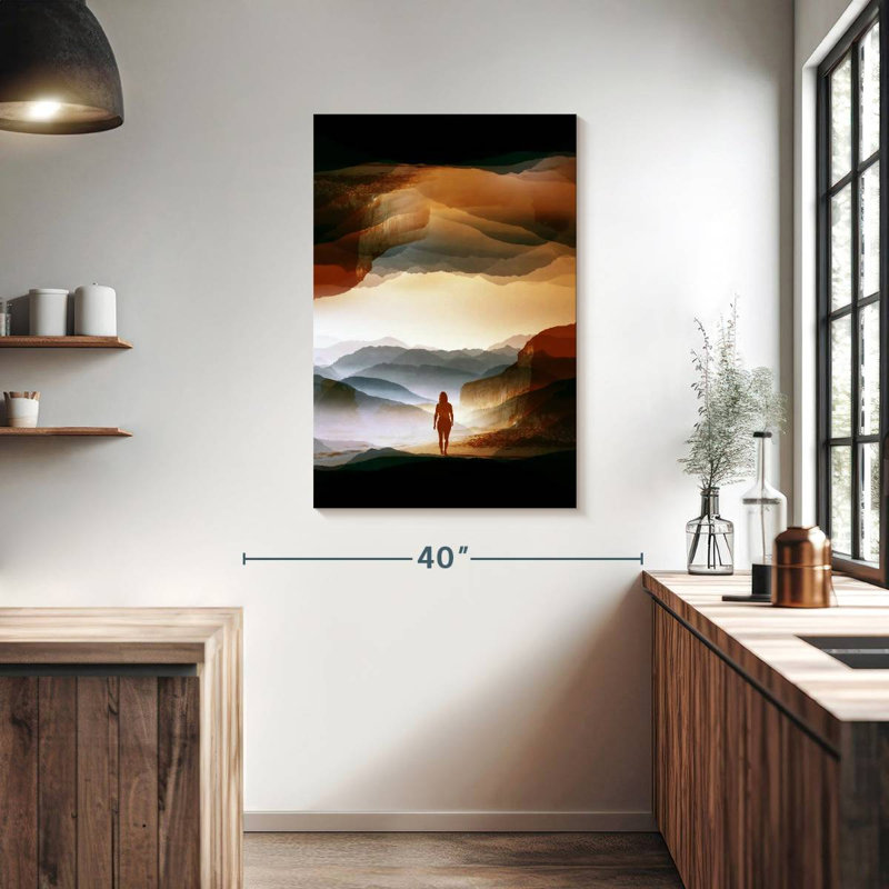 Avery Quiet Heat, 39" H x 26" W