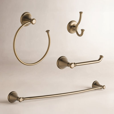 Cassidy Delta 4 Piece Bathroom Hardware Set
