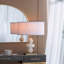 Lampe de table avec abat-jour tambour
