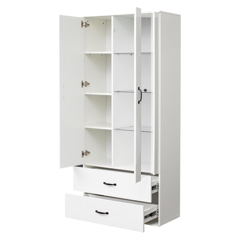 Ashonda 182 cm H x 59.5 cm W Standard Bookcase