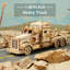 Rokr 3D DIY Wooden Puzzle Model Kits - Heavy Truck Montessori Educational Toy Kit For Adults