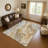 Premium Machine Washable Slesnick AMF1681 Abstract Rug-1168668219