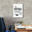 Art mural sur toile Epic Graffiti «Laundry Room 4 White Vertical» par Chris Paschke-102866216