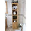 Karli Solid Wood Linen Cabinet