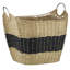 Panier de rangement deux tons Solana Seagrass