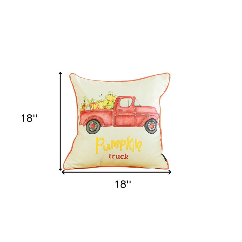 Throw Square Pillow Cover & Insert